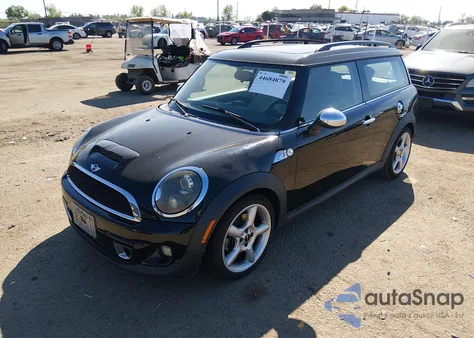 2011 Mini Cooper S Clubman from USA, damaged, VIN WMWZG3C51BTY35177
